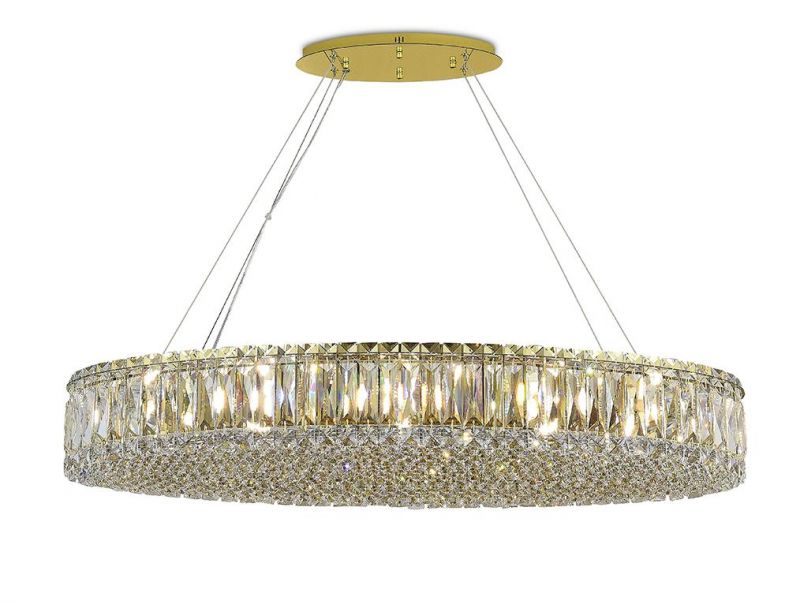 Люстра Clear crystal Newport 8450 G9 60W 8458/S gold фото 1
