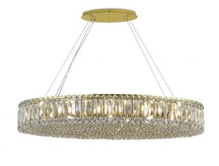 Люстра Clear crystal Newport 8450 G9 60W 8458/S gold