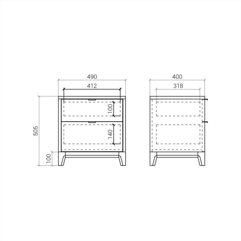 Прикроватная тумба The IDEA BD-2373424