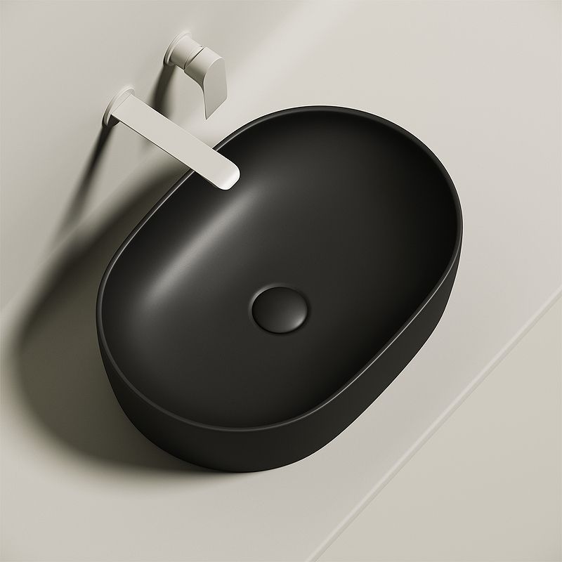 Раковина-чаша Ceramica Nova ELEMENT CN6047MB 60 см., черная матовая фото 4