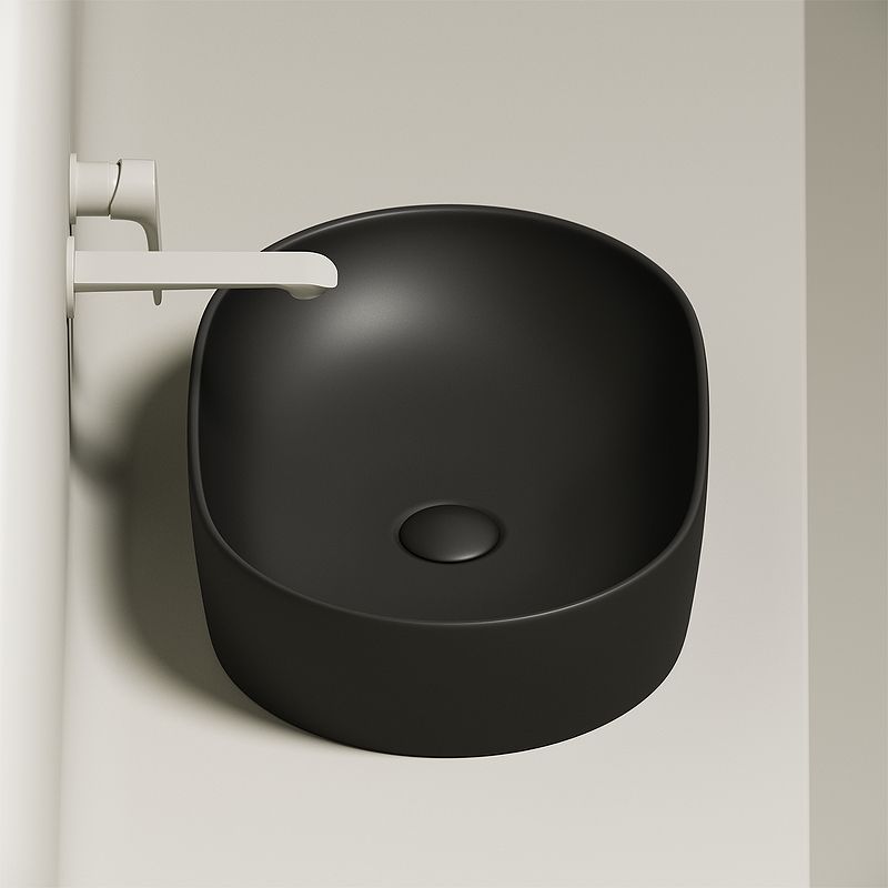 Раковина-чаша Ceramica Nova ELEMENT CN6047MB 60 см., черная матовая фото 5