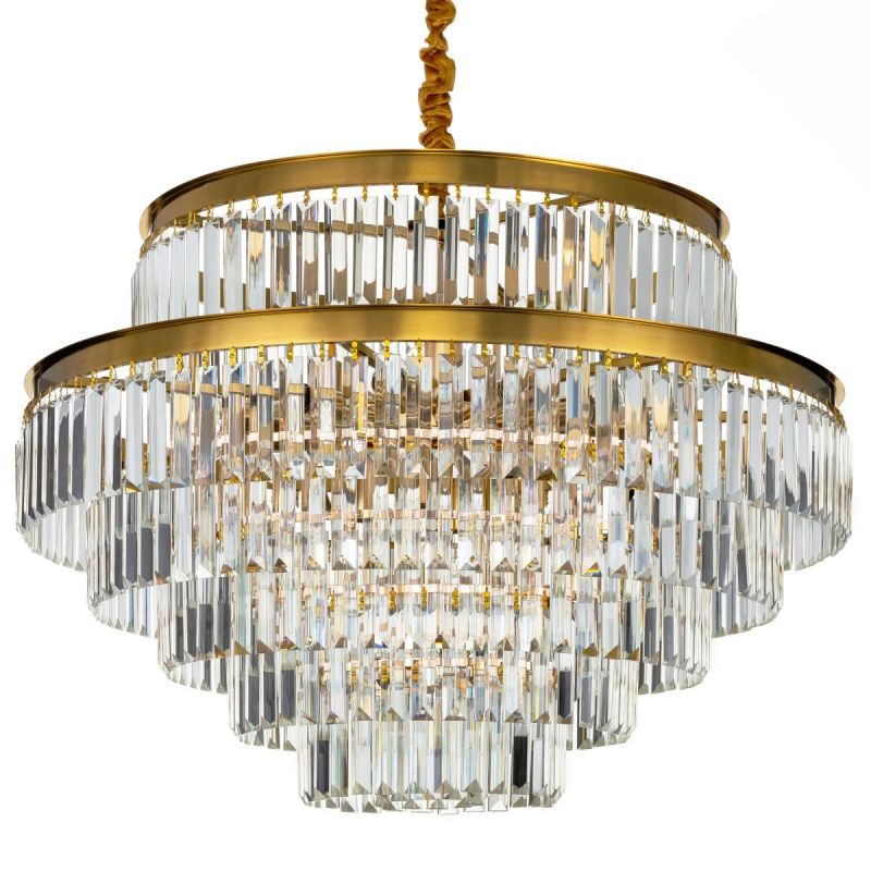 Люстра подвесная хрустальная Citilux Ricky 60W E14 CL314273 фото 1