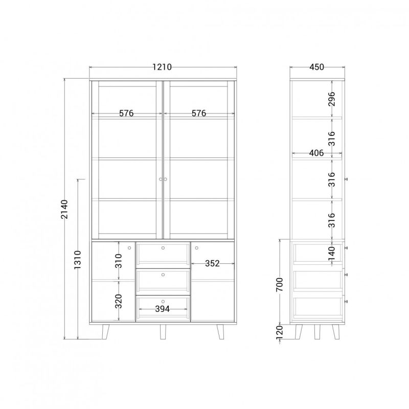 Буфет The IDEA Twin BD-1964488