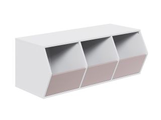 Ящик для игрушек Campi ОГОГО Обстановочка белый, розовый BD-2152953