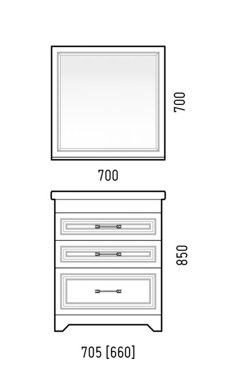 Пенал Corozo Каролина SD-00000924 35 см