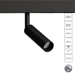 Магнитный трековый светильник Arte Lamp LINEA A4680PL-1BK