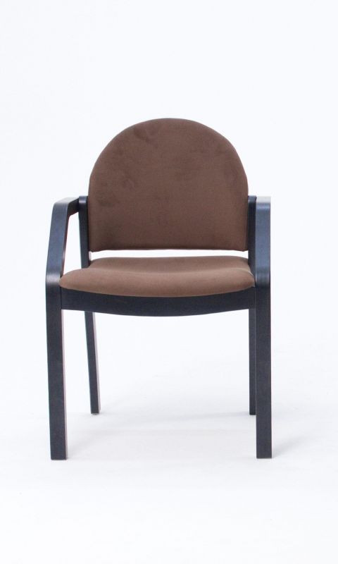 Стул-кресло Джуно 2.0 чёрный/коричневый Z112810B04