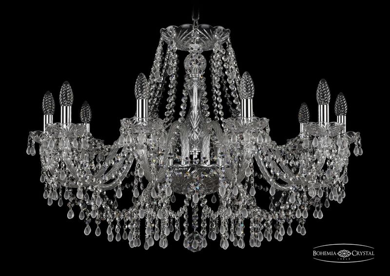 Люстра Bohemia Ivele Crystal 1410/10/300 Ni V0300