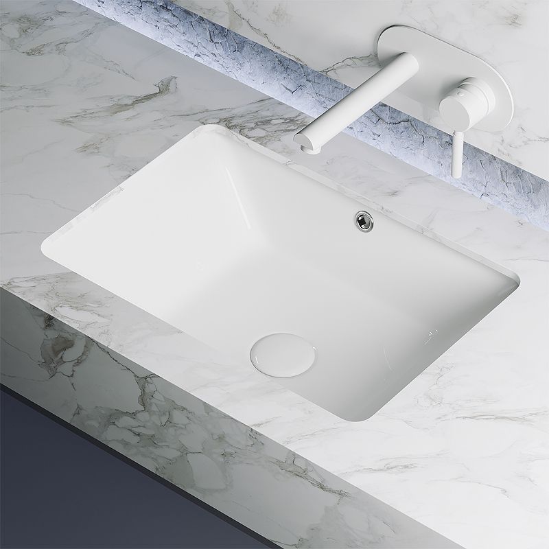 Раковина встраиваемая под столешницу Ceramica Nova ELEMENT CN6045 55 см. фото 2