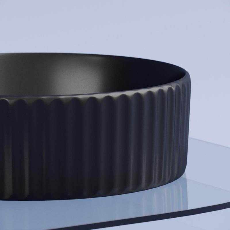 Раковина-чаша Ceramica Nova Element CN6057MB черная матовая, 36 см фото 2