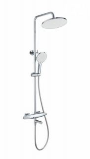 Душевая стойка с термостатом WONZON & WOGHAND WW-B3035-A2-CR Хром