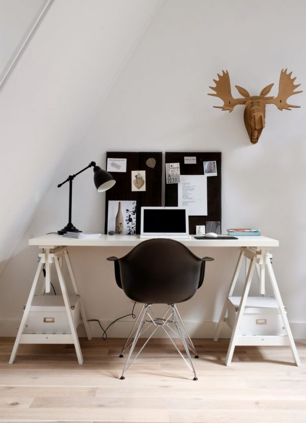 Письменный стол в интерьерном дизайне